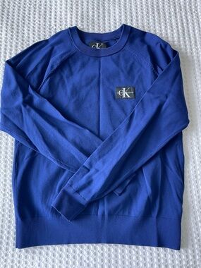 Women’s Cobalt Blue Calvin Klein Crewneck